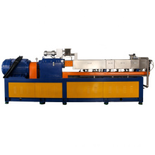 SHJ-50 PP PE Plastic Pellet Making Machine/Plastic Granules Twin Screw Compounding Plastic Extruder for Sale